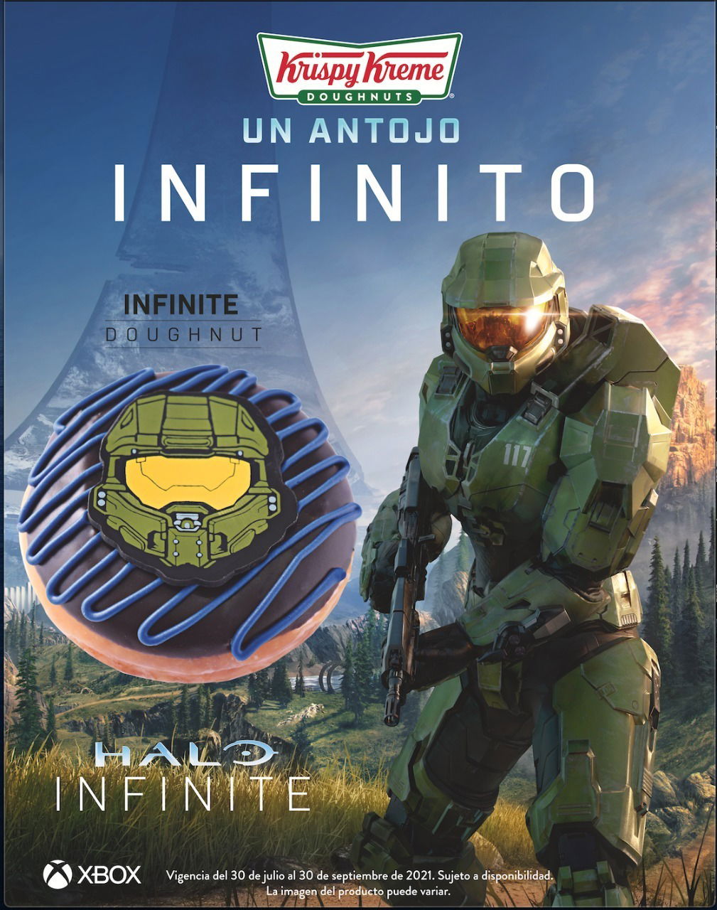 Xbox Y Krispy Kreme Festejan 20 Años De Halo Con "Un Antojo Infinito"