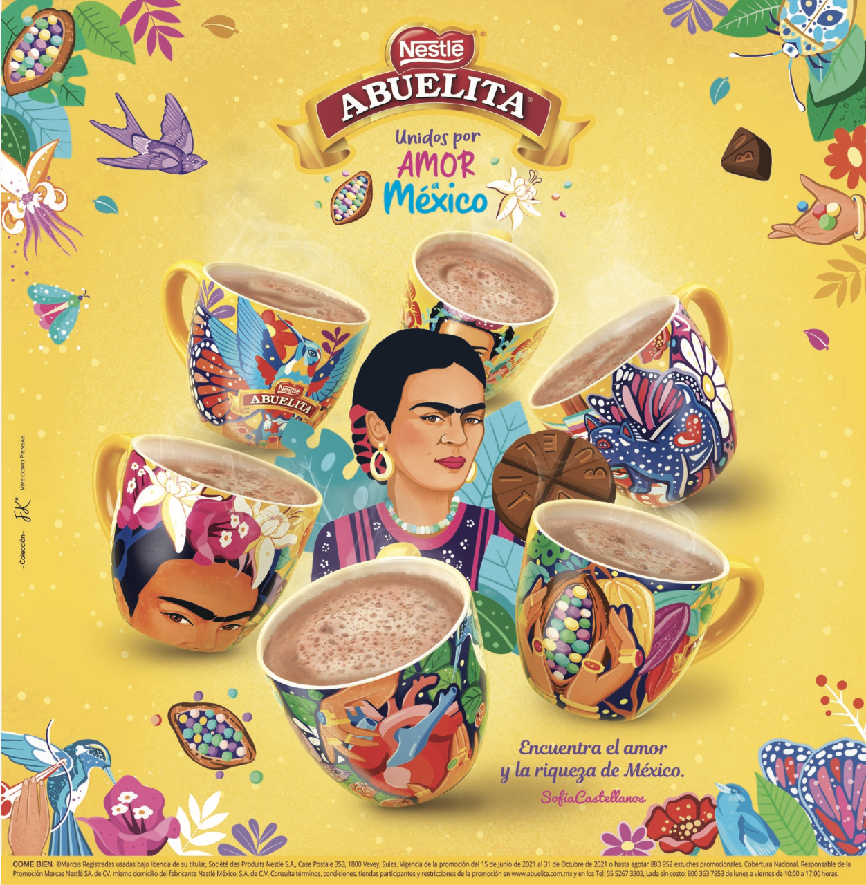 Chocolate Abuelita Presenta "Unidos Por Amor A Mexico"