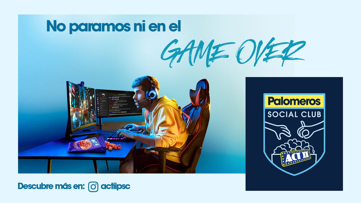 Celebra Con ACT II Y Palomeros Social Club El Dia Del Gamer