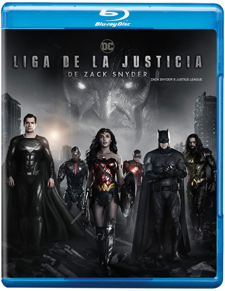 Liga De La Justicia De Zack Snyder En Blu-Ray