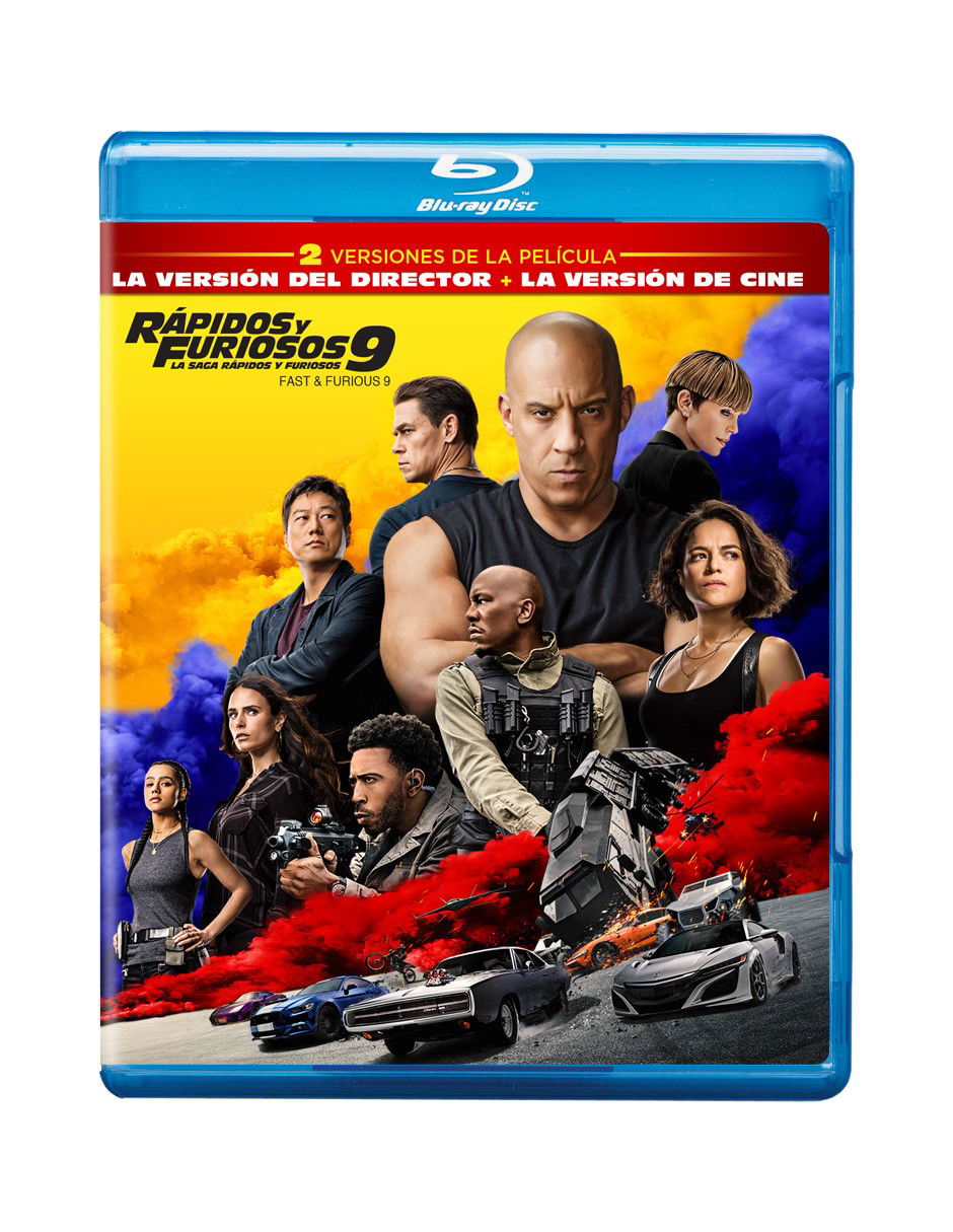 Rapidos Y Furiosos 9 En Blu-Ray Y DVD