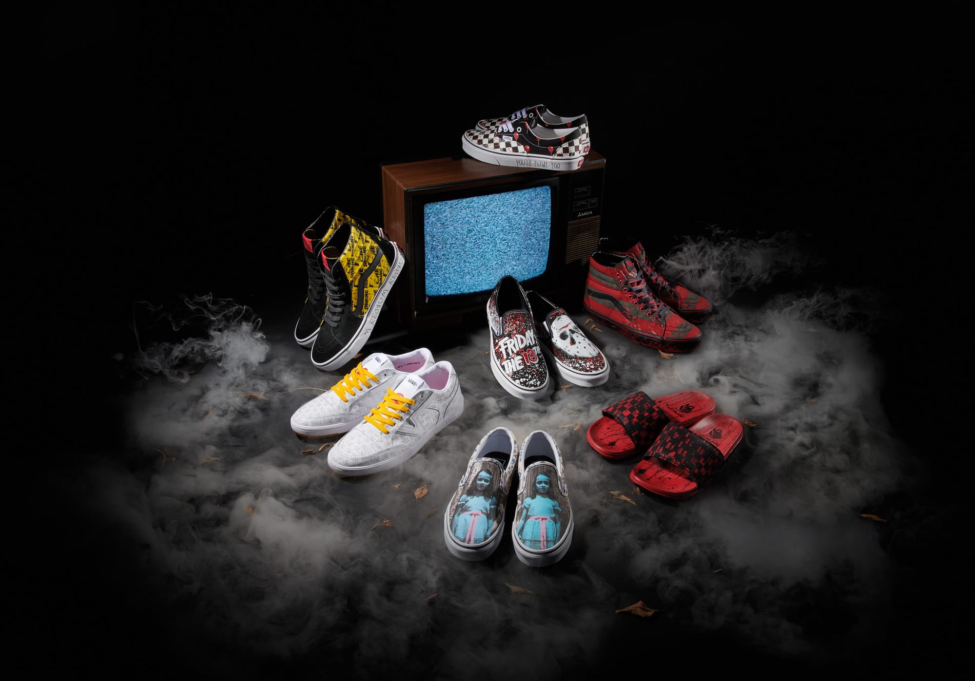 Colección Vans X Horror Y Warner  Bros. Consumer Products