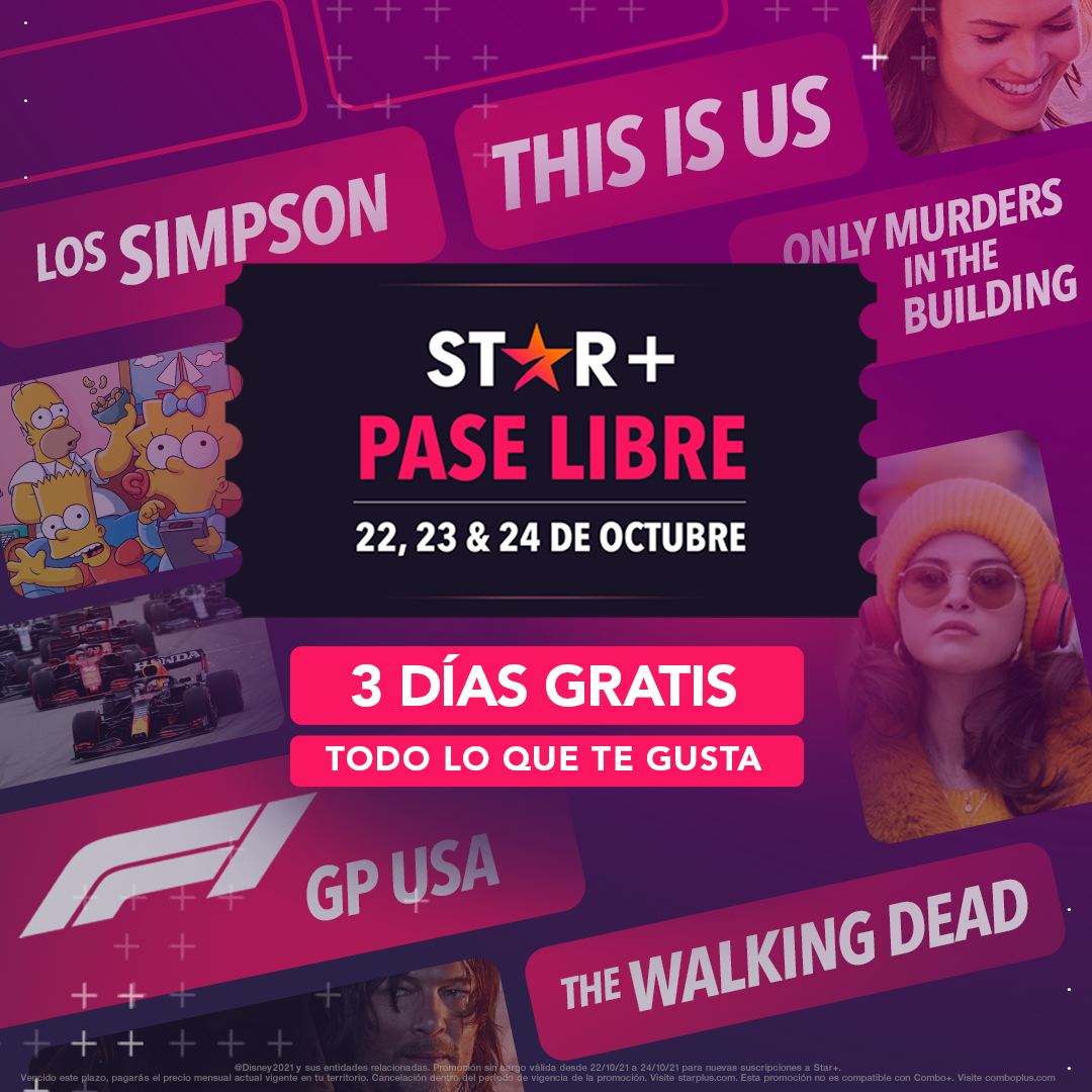 Star+ Pase Libre: Todo Lo Que Te Gusta Disponible En México