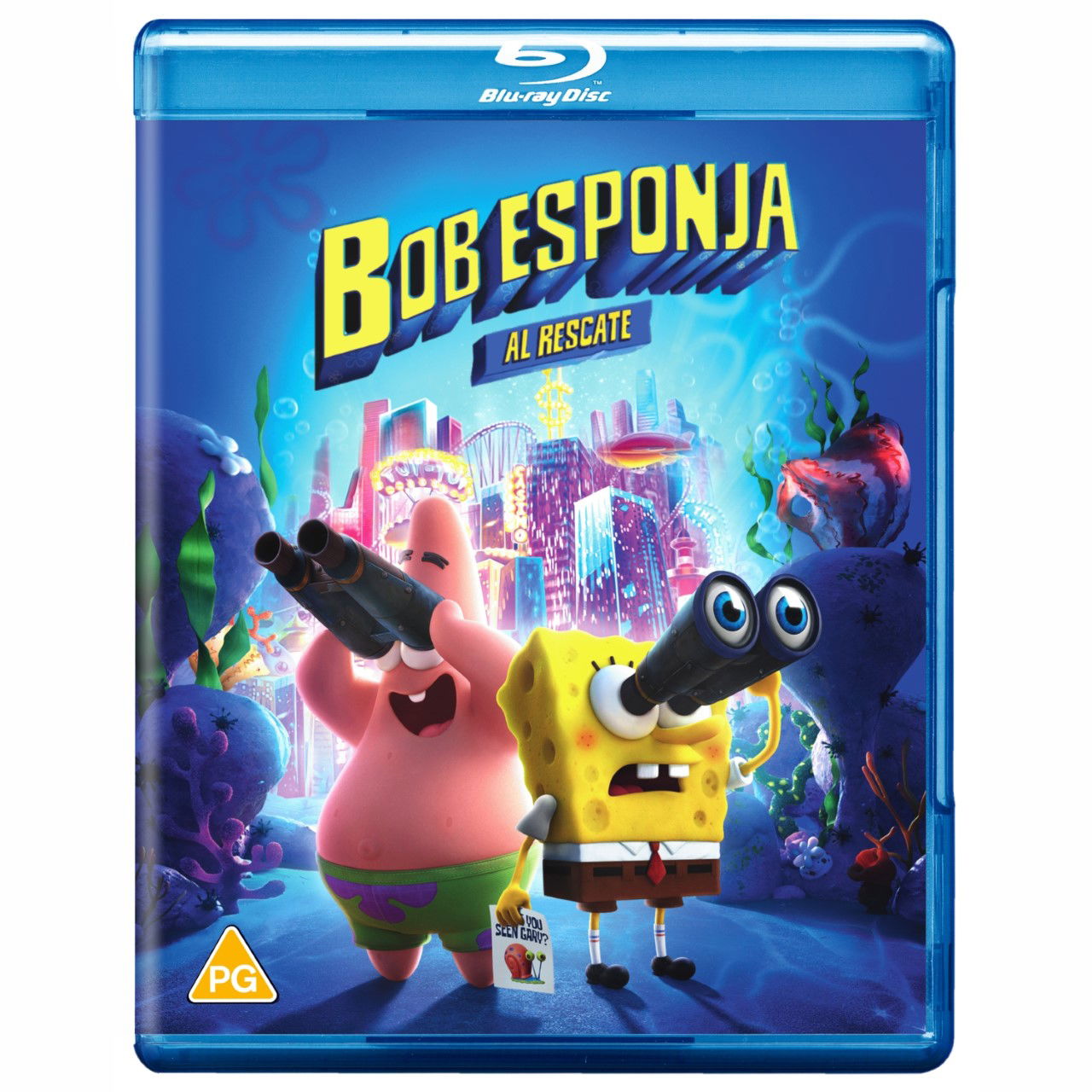 Bob Esponja Al Rescate En Blu-Ray Y DVD