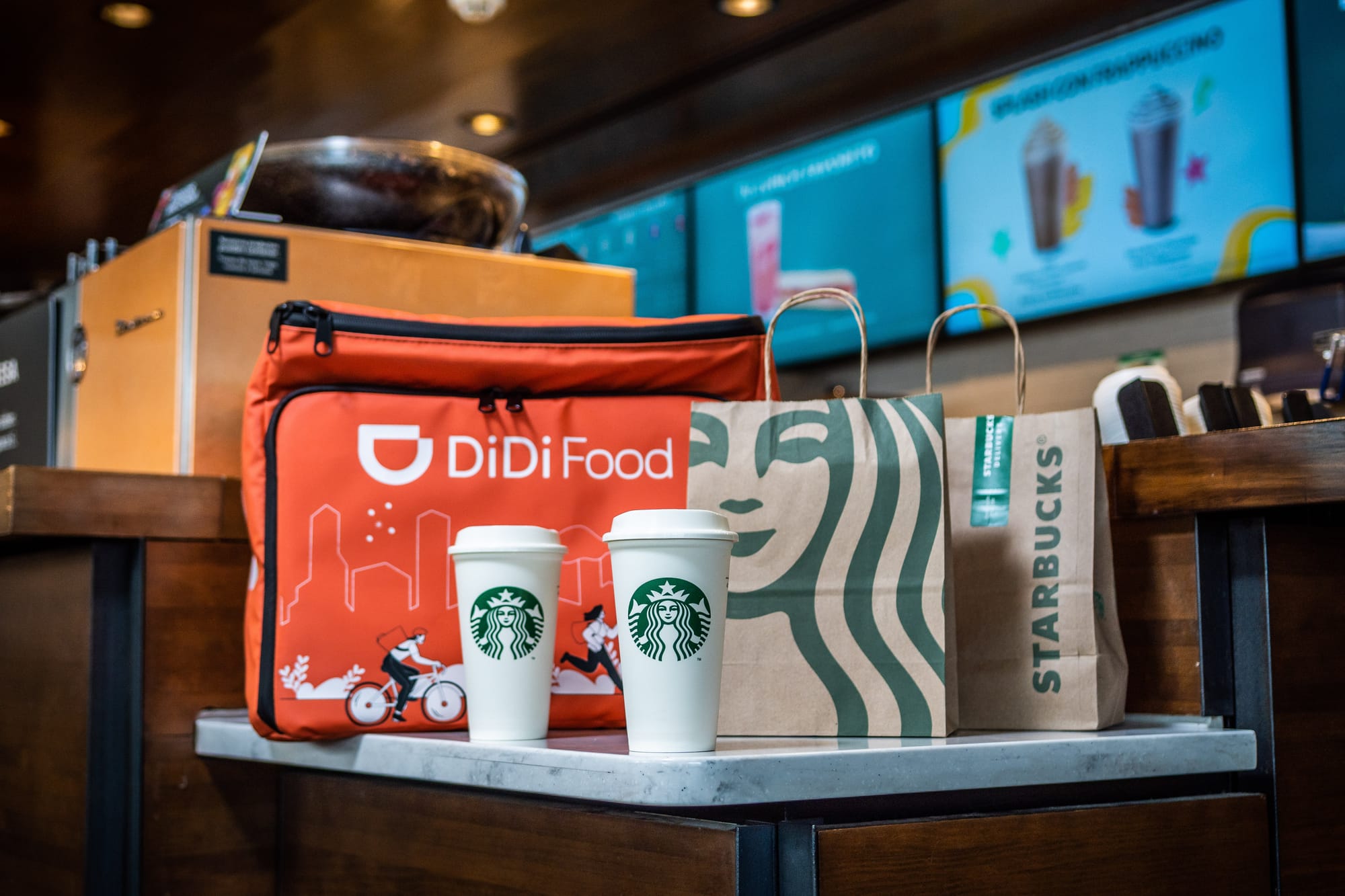 Didi Food Celebra Los 20 Años De Starbucks