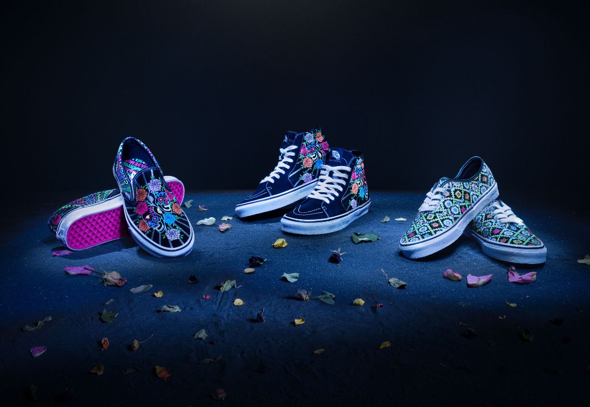 Celebra Los Colores De La Eternidad Con La Nueva Colección De Vans X Dia De Muertos