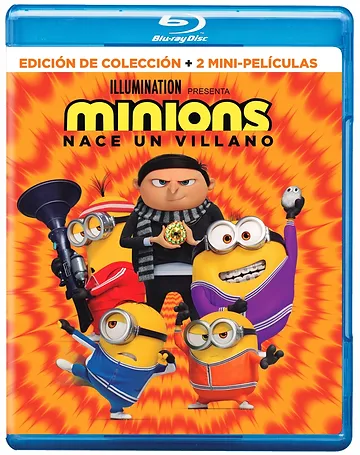 Minions: Nace Un Villano En Blu-Ray Y DVD