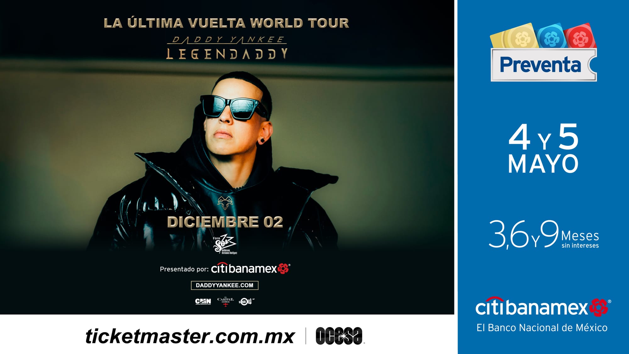 Daddy Yankee: La Última Vuelta World Tour CDMX