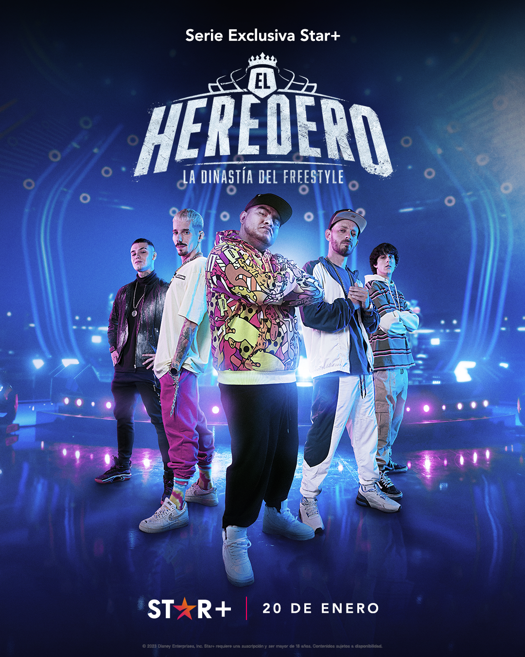 El 20 De Enero Estrena en STAR+ El Reality Original "El Heredero: La Dinastia Del Freestyle"