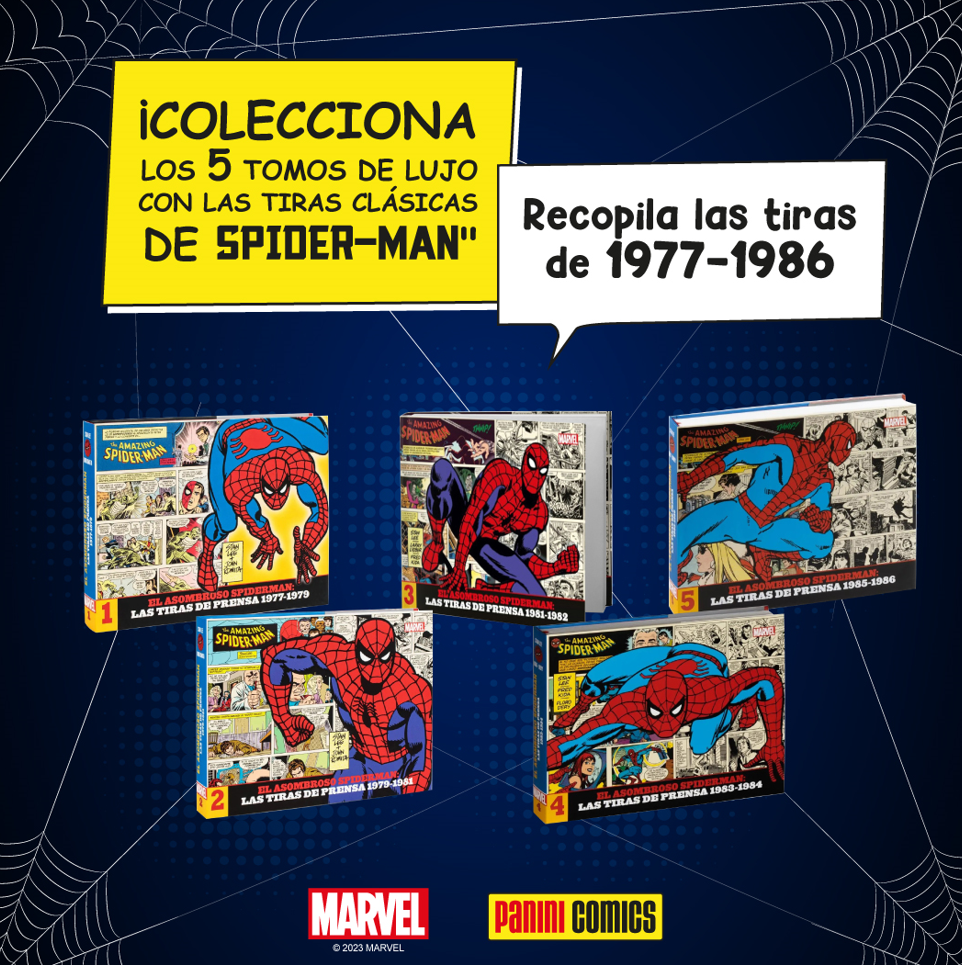 Panini Comics Se Columpia A La Nostalgia Con Las Tiras De Prensa De Spider-Man