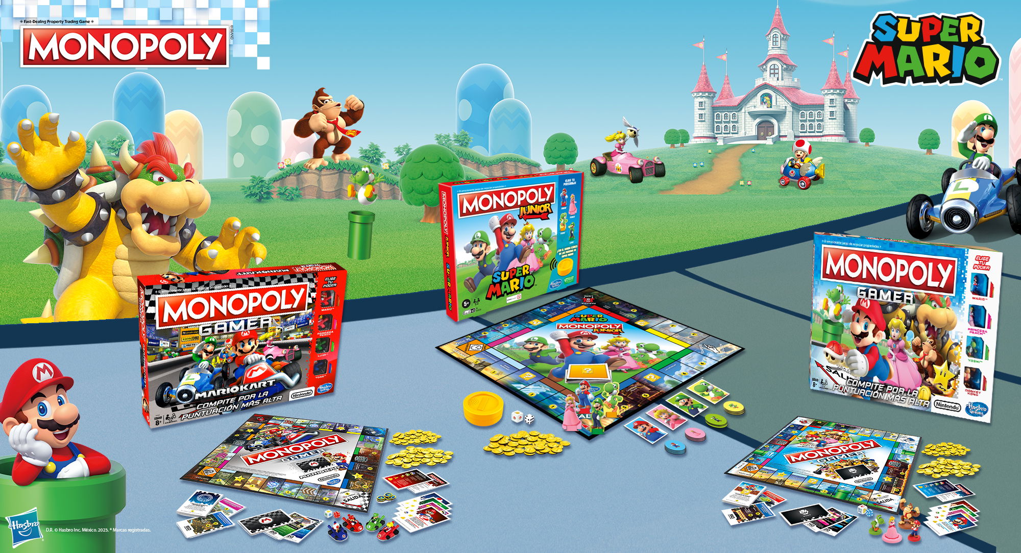 Descubre La Colección Completa De Monopoly Edición Mario Bros Y Prepárate Para La Diversión