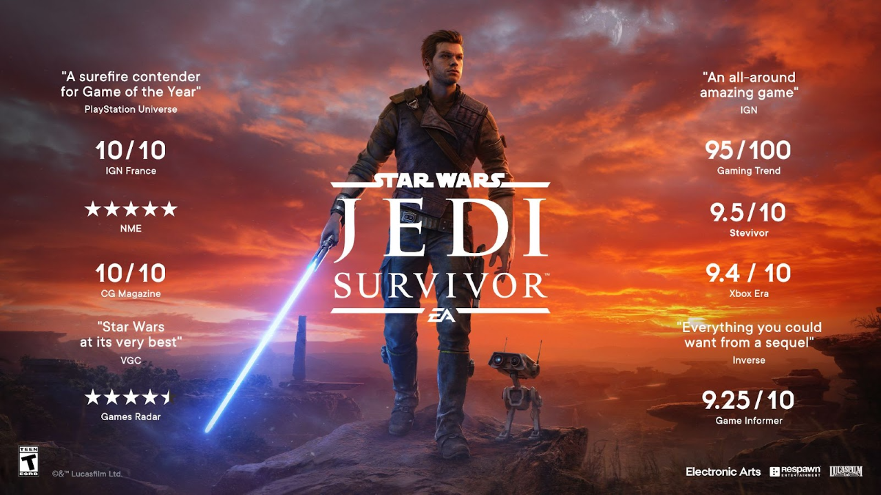 Star Wars Jedi Survivor: Disponible Ahora