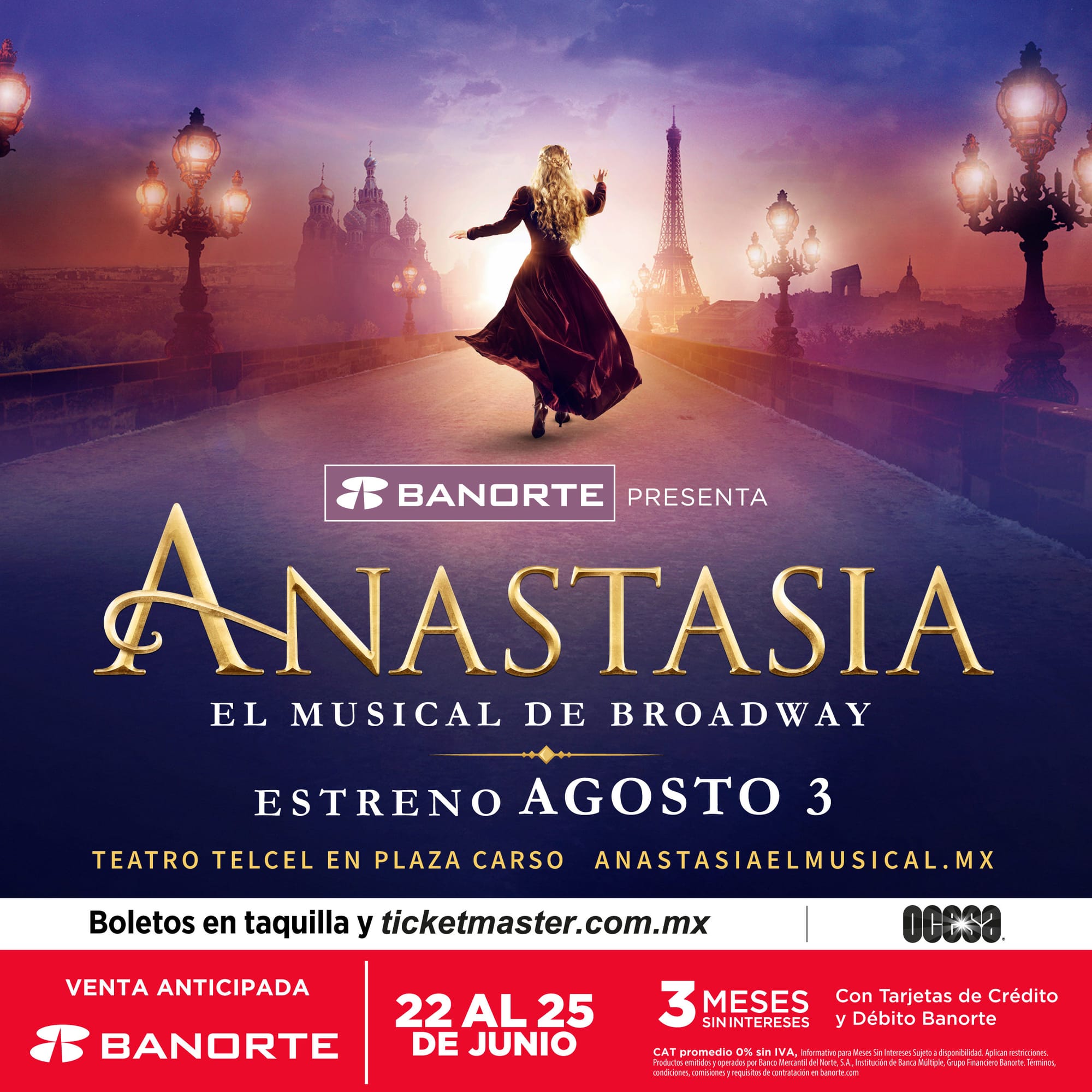 ANASTASIA: El musical de Broadway