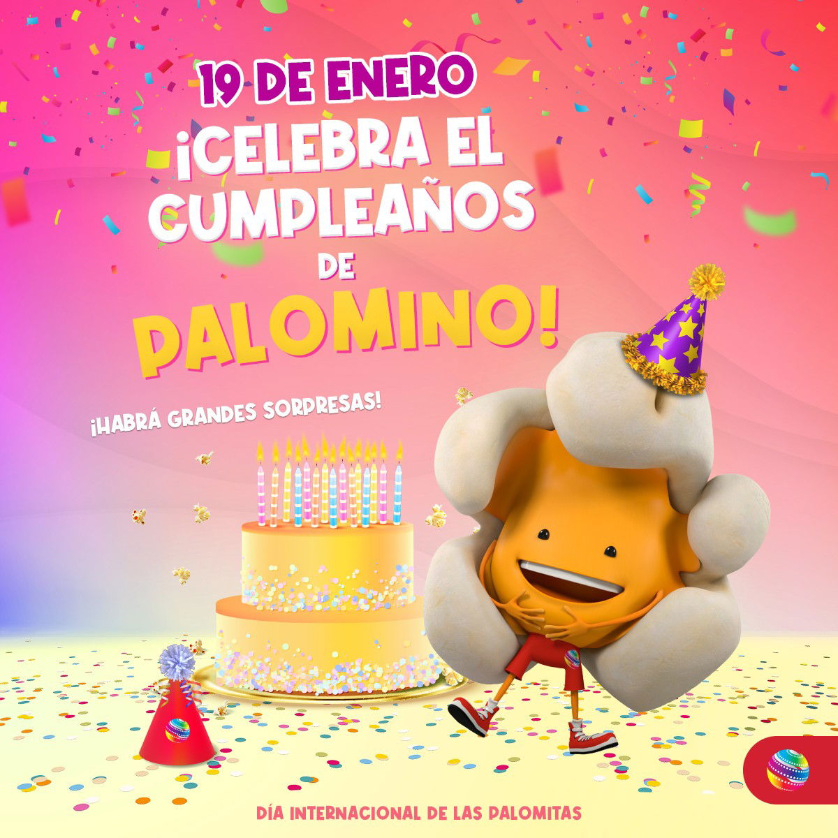 Cinemex Celebra El Cumple De Nacho Palomino Y El Dia Internacional De Las Palomitas