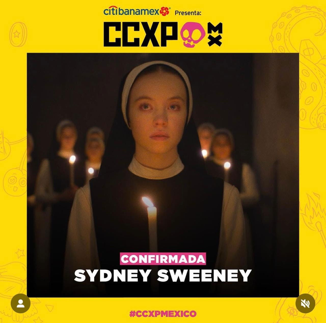 ¡Sydney Sweeney y Álvaro Morte son los nuevos invitados especiales en la primera edición de CCXP México!