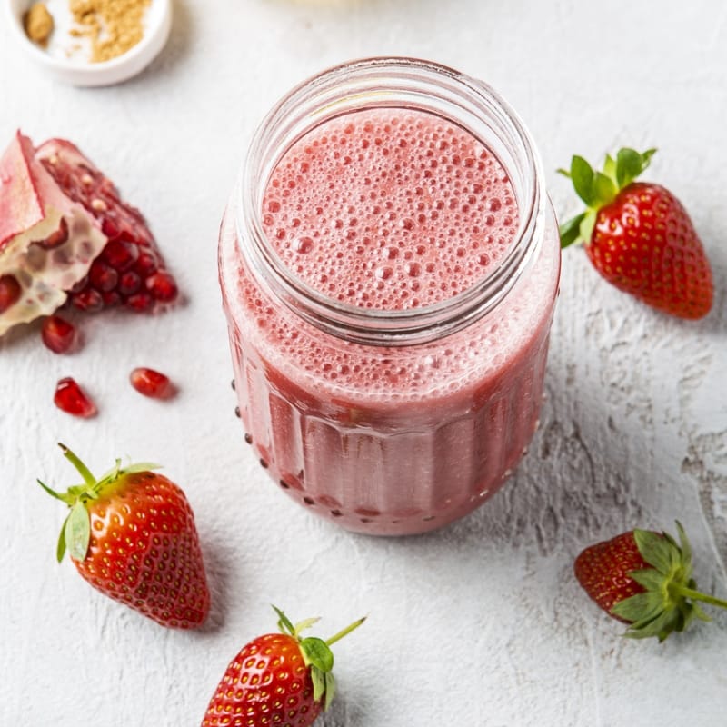 Prepara Un Smoothie  Para Ver Tu Serie Favorita
