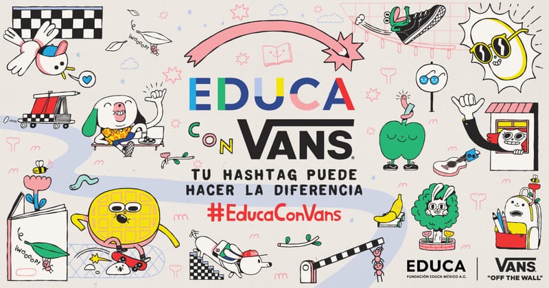 Educa Con Vans Dono Un Millón De Pesos Para Que Niños Y Niñas De México Continúen Con Sus Estudios
