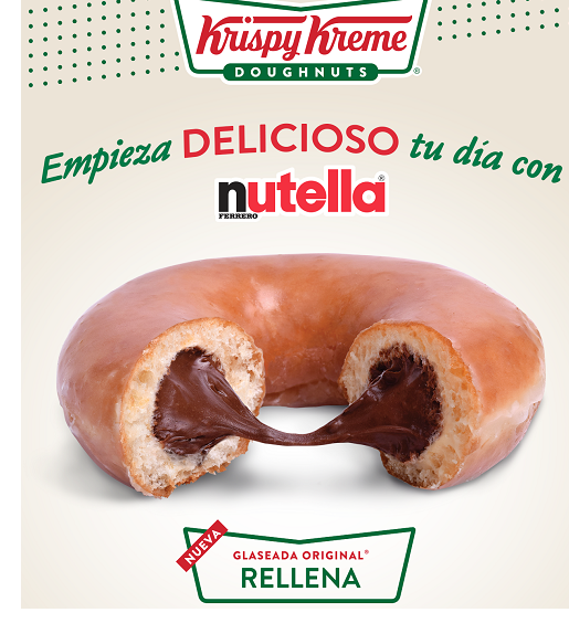 La Dona Glaseada Original Rellena De Nutella Esta De Regreso