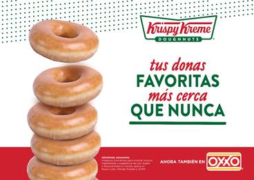 Krispy Kreme Llega A Oxxo