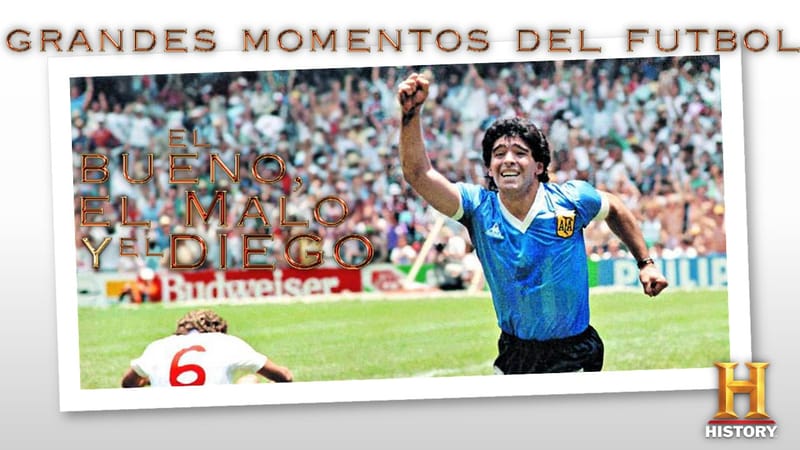 History Channel Recuerda A Maradona Con El Especial "El Bueno, El Malo Y El Diego"