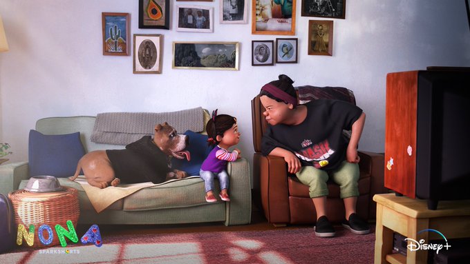 Nuevo Sparkshort Disponible En Disney Plus: "Nona"