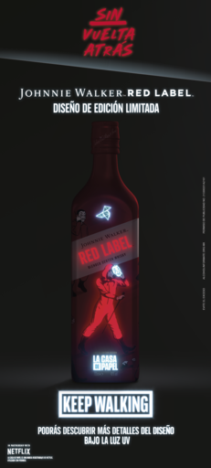 Johnnie Walker Y Netflix Lanzan Edicion Limitada De "La Casa De Papel"