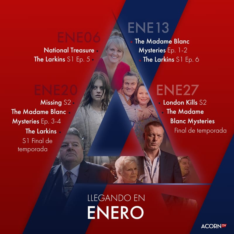 Estrenos Acorn TV: Enero 2022