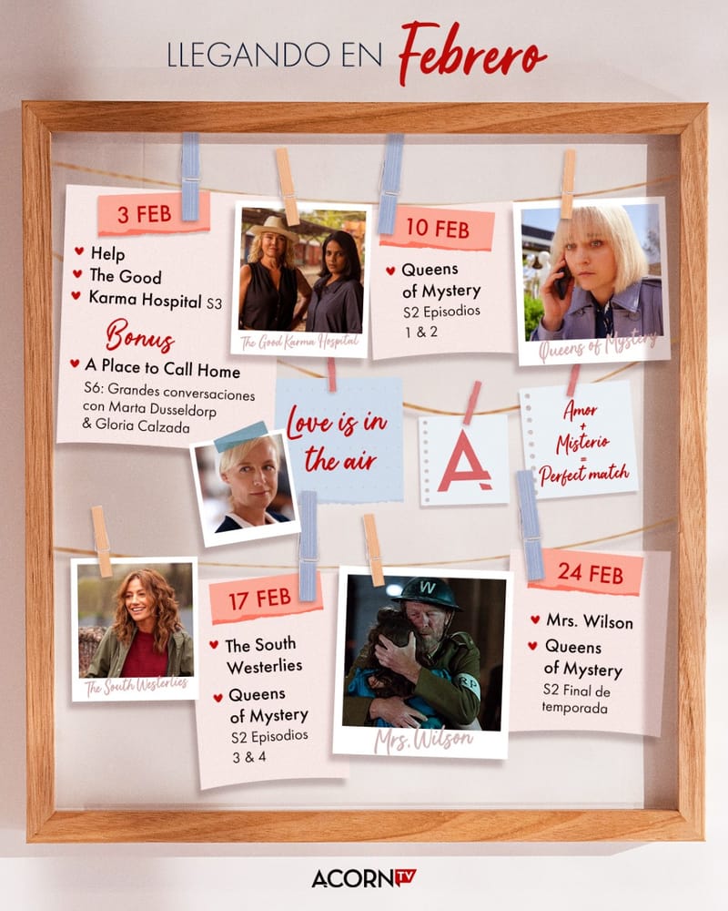 Estrenos Acorn TV: Febrero 2022