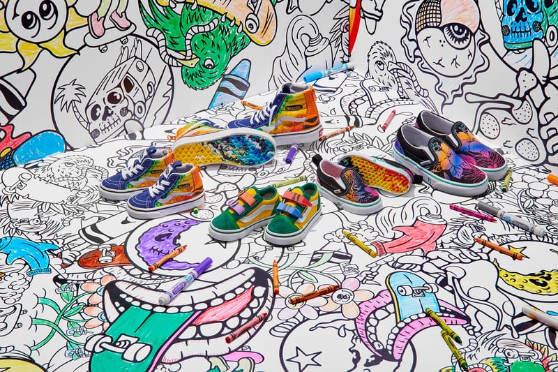Vans Y Crayola Celebran El Espíritu De La Creatividad Con Una Divertida Colección