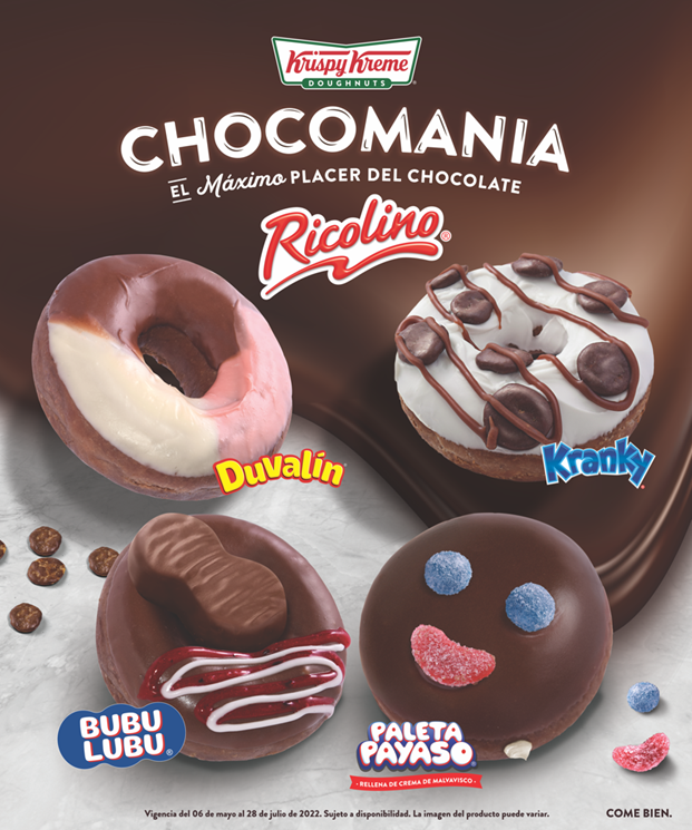 Krispy Kreme Llega Con La Temporada Mas Esperada Del Año "ChocoMania"