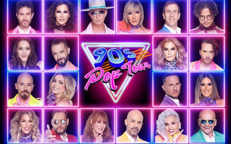EL 90'S POP TOUR PRESENTA SU CD+DVD VOLUMEN 4