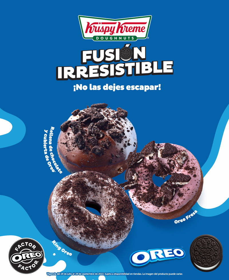 Krispy Kreme Y Oreo Crean Una Fusion De Sabores Realmente Irresistible