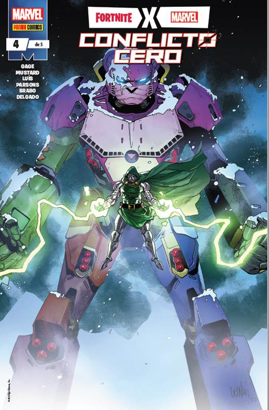 Panini Cierra Agosto Con "Fortnite X Marvel: Conflicto Cero #4"