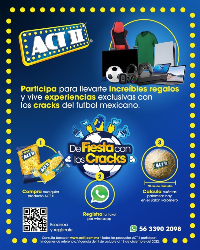 !ACT ll Te Lleva "De Fiesta Con Los Cracks" Rumbo A Qatar"!