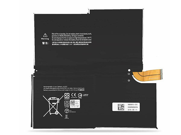 Microsoft akku G3HTA005H 5547mAh/42.2WH für Microsoft Surface Pro 3 1631 1577-9700 Tablet