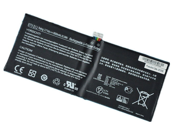 Akku für MSI W20 3M-013US 11.6-Inch Series Tablet 9000mAh BTY-S1J