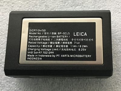 Leica BP-SCL5 Akku der Kamera 7.4V Ersatz 100% kompatibel