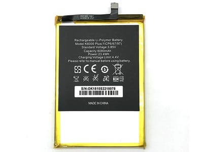 K6000_PLUS 3.85V Akku des Mobiltelefons für Oukitel K6000 Plus