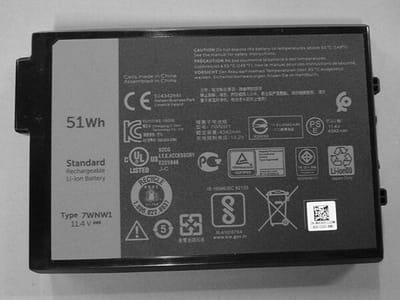 Dell Akku wechsel 7WNW1 4342mAh/51wh