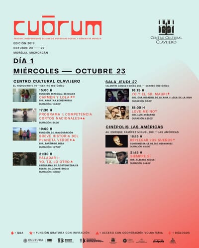PRIMERA EDICION DEL FESTIVAL CUÓRUM