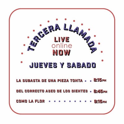 TERCERA LLAMADA l Se levanta el telón en tu hogar