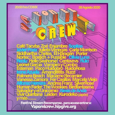 ¡VA POR EL CREW!. Un concierto que no te debes perde.