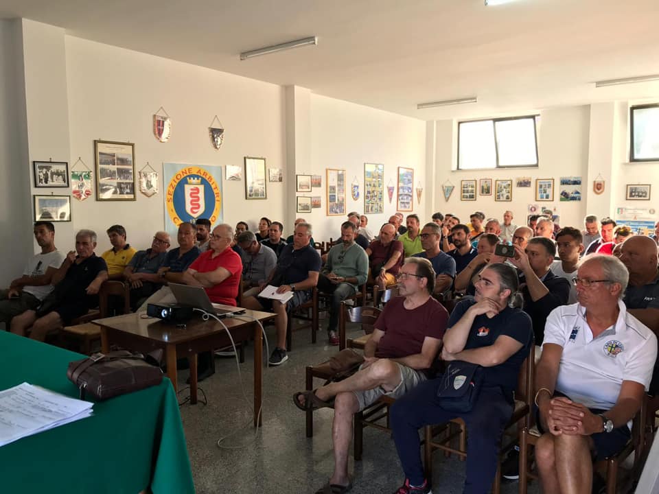 Incontro tecnico sportivo organizzato dalla F.I.G.C. presso la Sezione A.I.A. di Casarano.