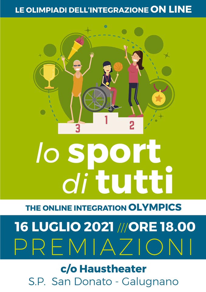 LE OLIMPIADI DELL’INTEGRAZIONE - LO SPORT PER TUTTI...