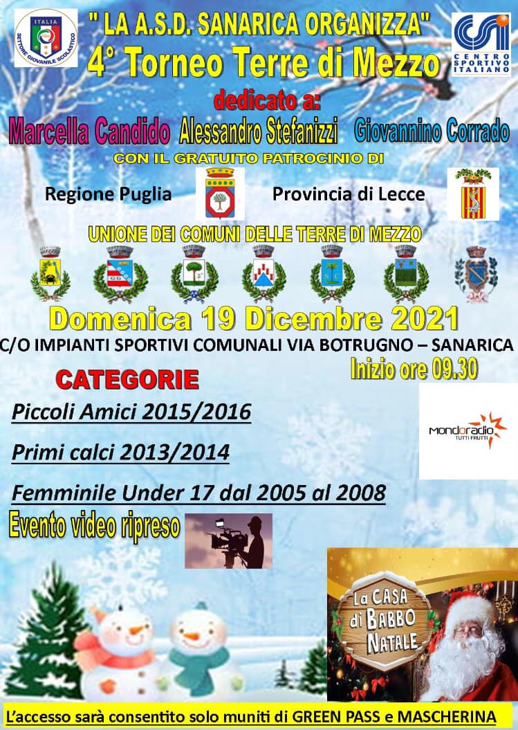 4° edizione Torneo terre di Mezzo