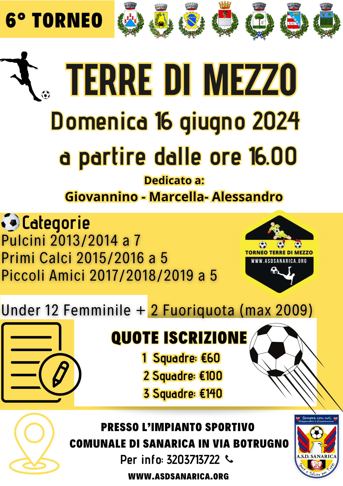 6° edizione torneo terre di mezzo