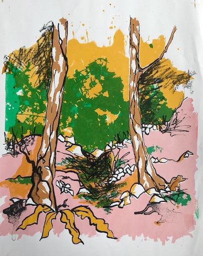 Worlebury Woods Screen Prints