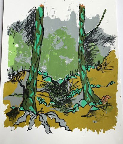 Worlebury Woods Screen Prints