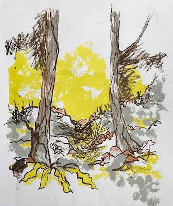 Worlebury Woods Screen Prints