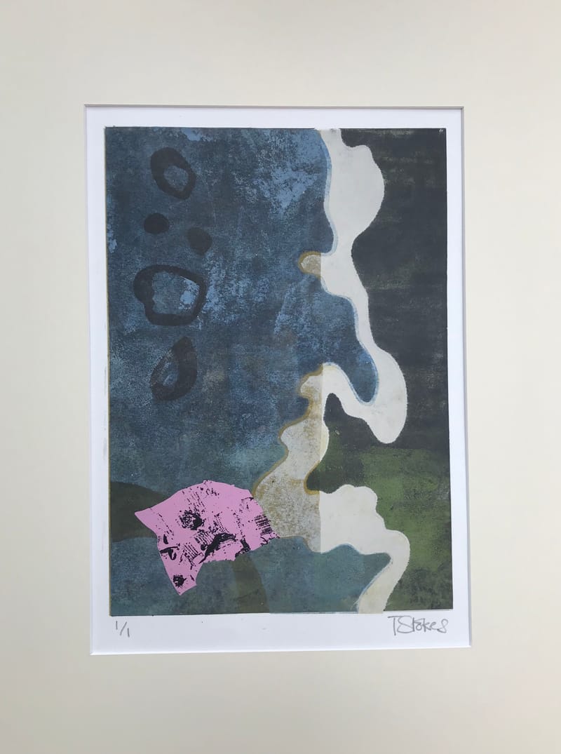St Thomas' Head mono prints